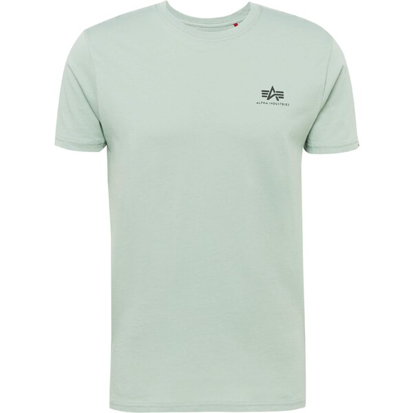 ALPHA INDUSTRIES Tričko pastelovo zelená / tmavozelená 37277660