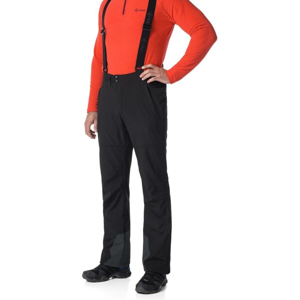 Pánske lyžiarske nohavice Kilpi TEAM PANTS-M čierna 37279802