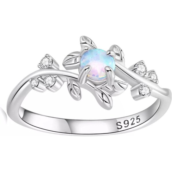 Olivie Strieborný prsteň ZASNEŽENÁ KRAJINA 7201 37665704