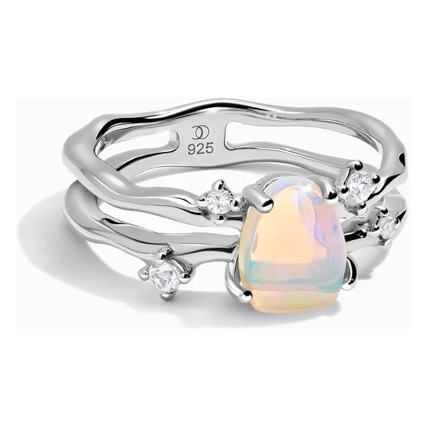 Royal Exklusive Royal Fashion stříbrný prsten GU-DR24616R-SILVER 45456794