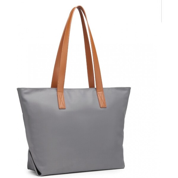 Miss LULU Dámska vodeodolná casual shopper taška LH2240- šedá - 14L 65234776