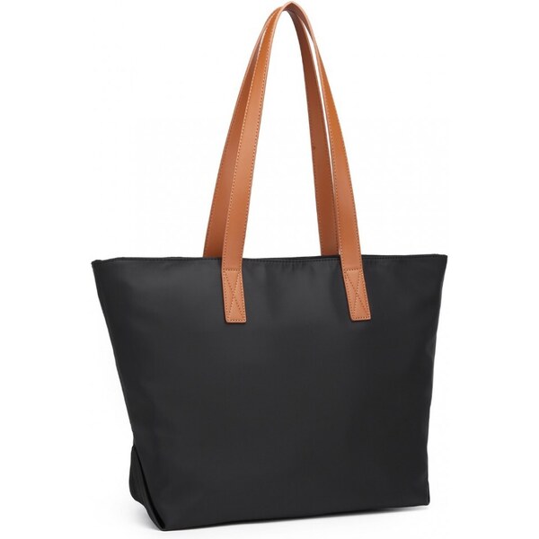 Miss LULU Dámska vodeodolná casual shopper taška LH2240- čierna - 14L 65234775