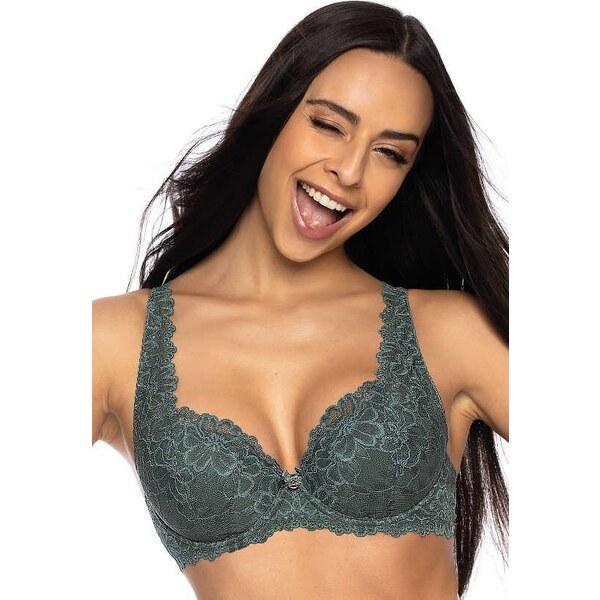 Podprsenka Mat M-053/22 Carmela Big Khaki vystužená 53438568