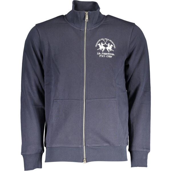 Pánska modrá mikina na zips LA MARTINA 64702380