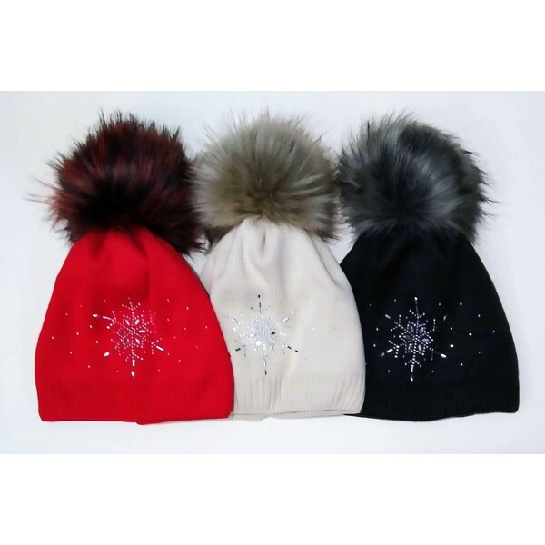 Achti Dámska zimná čiapka s vločkou 37331360