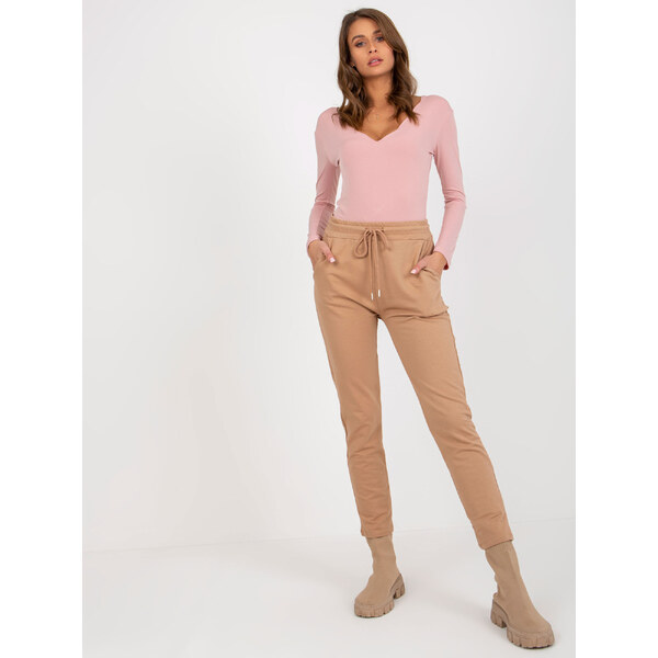 RELEVANCE Sweatpants-RV-DR-8369.89P-camel 64664294