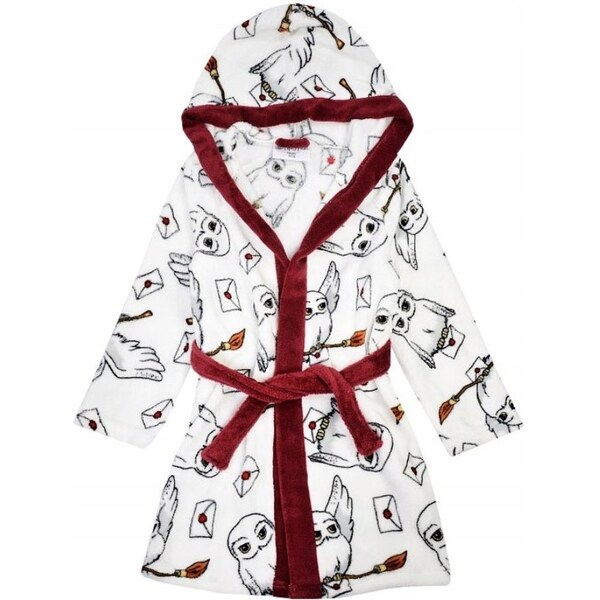 E plus M Detský župan s kapucňou Harry Potter - sova Hedviga 37195875