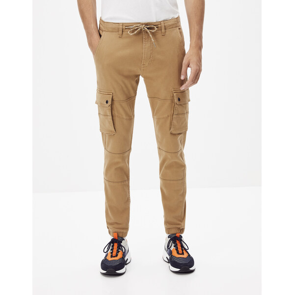 Béžové nohavice Celio Nolyte 50603677