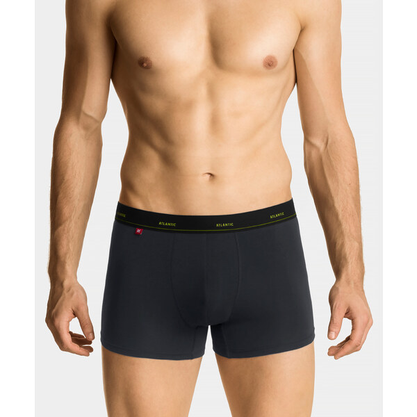 Man boxers ATLANTIC PREMIUM - dark gray 65391198