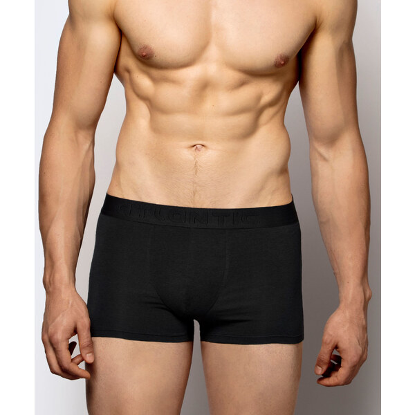 Mens Bamboo Boxer Shorts ATLANTIC - Black 65390522