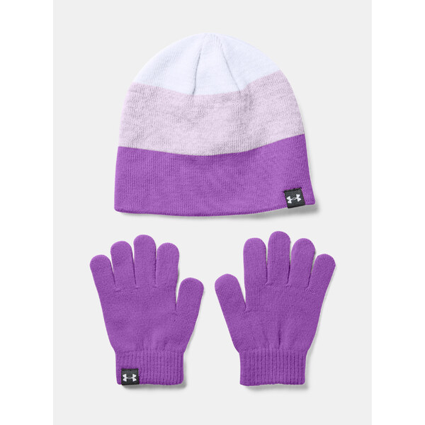 Fialová čiapka Under Armour G Beanie Glove Combo 50499482