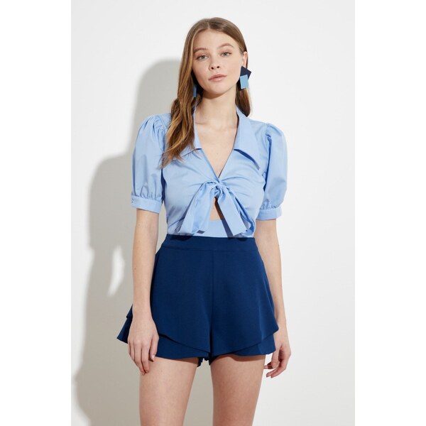 Dámske kraťasy Trendyol Bermuda 50613697