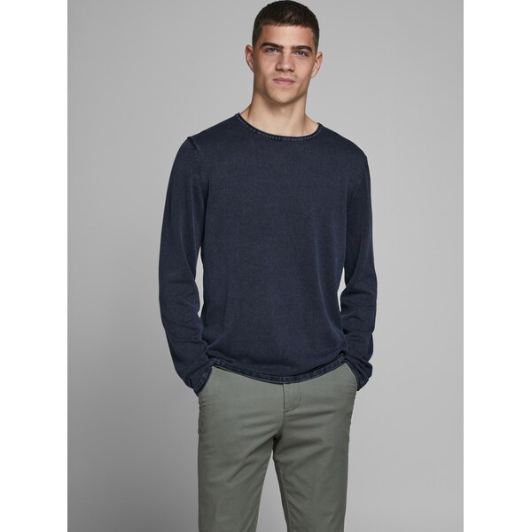 Tmavomodrá mikina Jack & Jones Leo 66817242