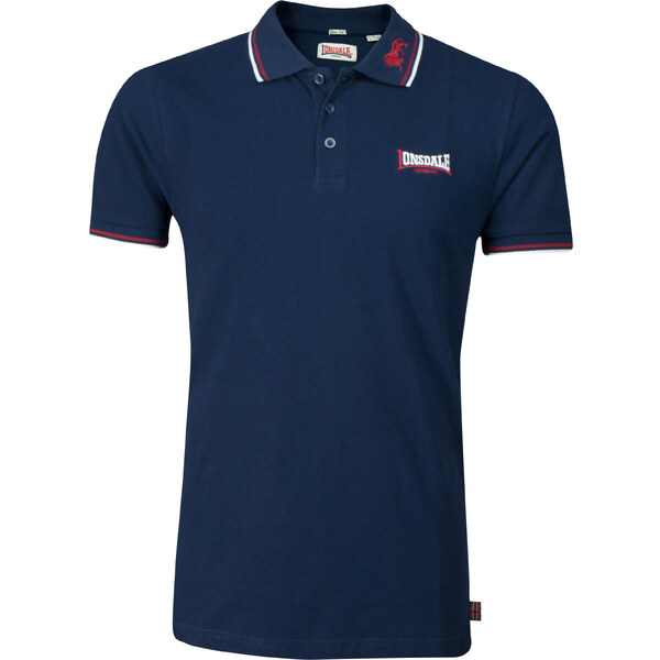 Pánske tričko s golierom Lonsdale Slim Fit 37628454