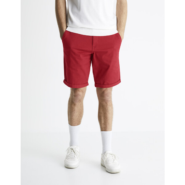 Bavlnené chino šortky Bochinobm Celio 58498814