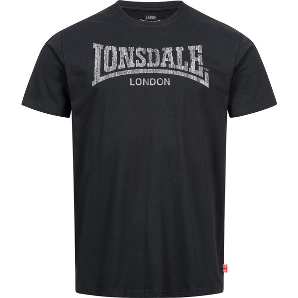 Pánske tričko Lonsdale 111132-Black 36108137