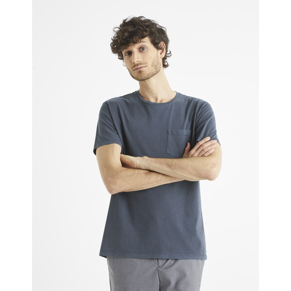 Celio Cotton T-shirt Bewash with pocket - Men 66949434