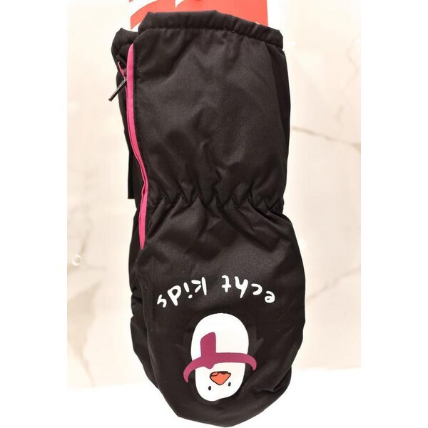 Detské čierne bezpalcové rukavice ECHT PINGU XS-S-M 37400180