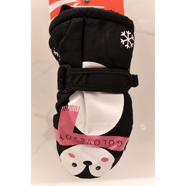 Detské bezpalcové čierne rukavice ECHT GOLOVEJOY 1-3YEAR 37400193