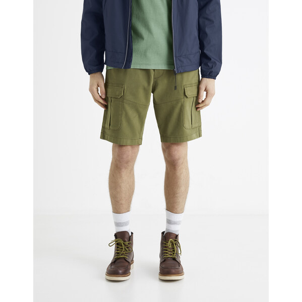 Celio Cotton Cargo Shorts Bolookbm - Men 50501050