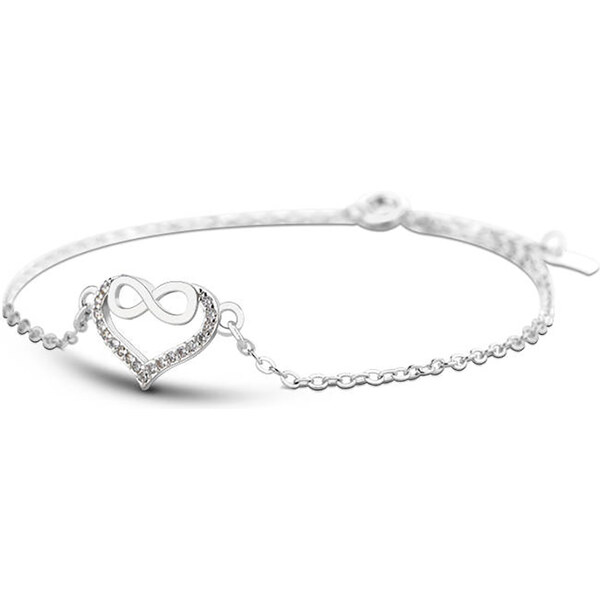 Dámsky strieborný náramok INDIGO 37402103