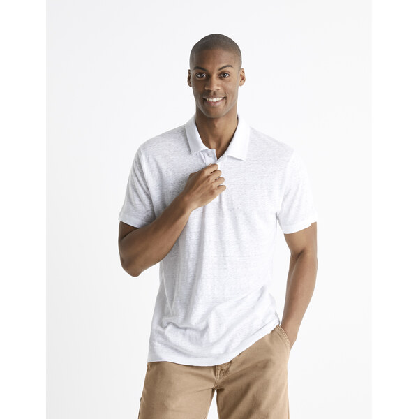 Celio Linen Polo tričko Bepolin - muži 66938911