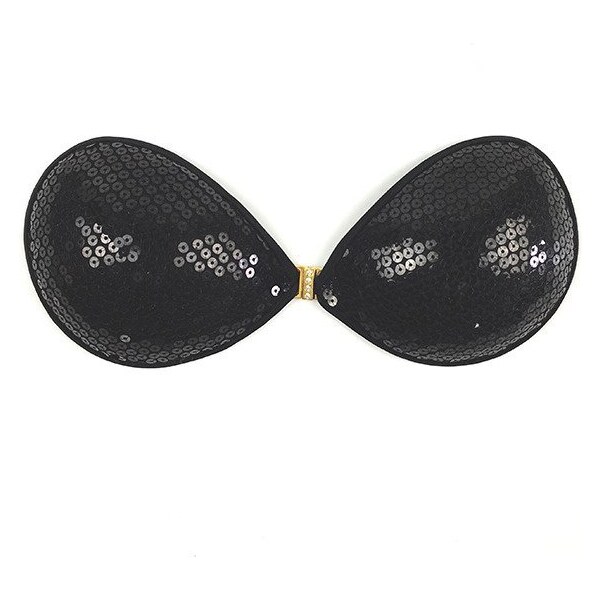 Self-supporting bra GORTEKS - black/sequins 50662597