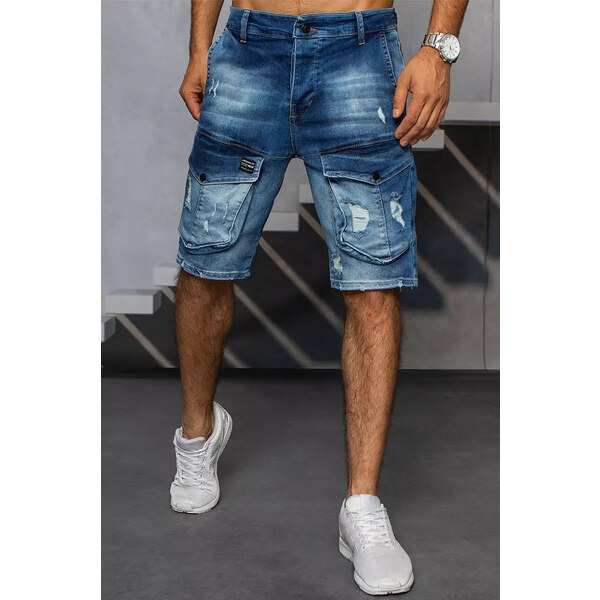 Mens Denim Blue Shorts Dstreet 54995329