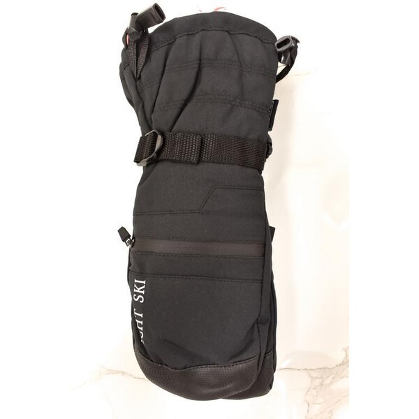 Pánske čierne lyžiarske rukavice ECHT MORZINE L-XL-2XL 37410785