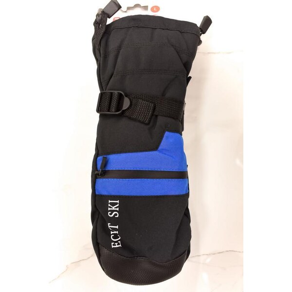 Pánske čierne lyžiarske rukavice ECHT MORZINE L-XL-2XL 37410784