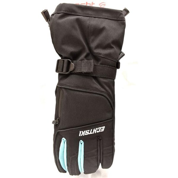 Pánske čierne lyžiarske rukavice ECHT CHAMONIX L-XL-2XL 37410813