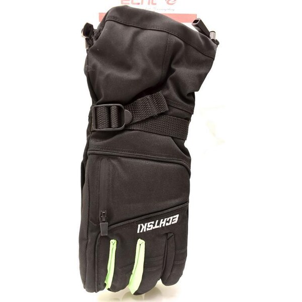 Pánske čierne lyžiarske rukavice ECHT CHAMONIX L-XL-2XL 37410814