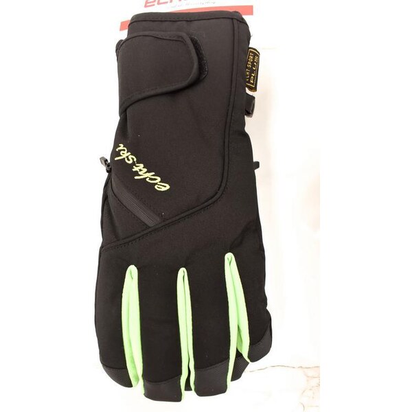 Pánske čierne lyžiarske rukavice ECHT VERBIER L-XL-2XL 37410817