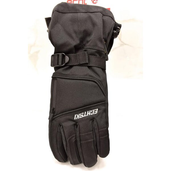 Pánske čierne lyžiarske rukavice ECHT CHAMONIX L-XL-2XL 37410816