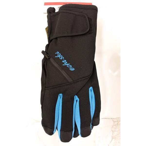 Pánske čierne lyžiarske rukavice ECHT VERBIER L-XL-2XL 37410818