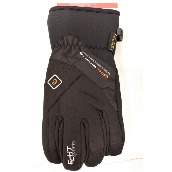Pánske čierne lyžiarske rukavice ECHT Arcs L-XL-2XL 37410822