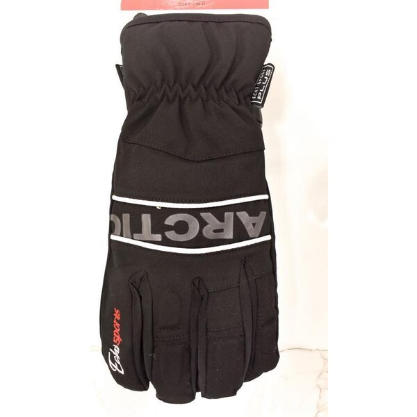 Pánske čierne lyžiarske rukavice ECHT ARCTIC L-XL-2XL 37410827