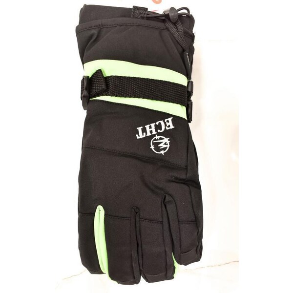 Pánske čierne lyžiarske rukavice ECHT STOWE L-XL-2XL 37410833