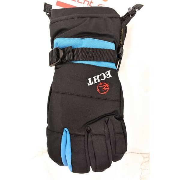Pánske čierne lyžiarske rukavice ECHT STOWE L-XL-2XL 37410835