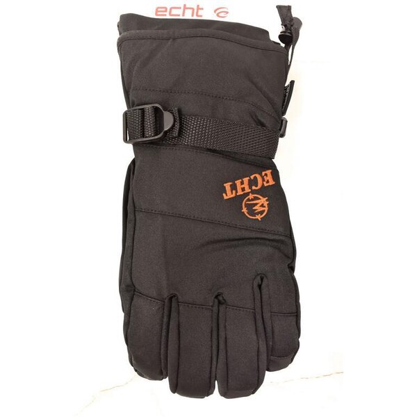 Pánske čierne lyžiarske rukavice ECHT STOWE L-XL-2XL 37410834