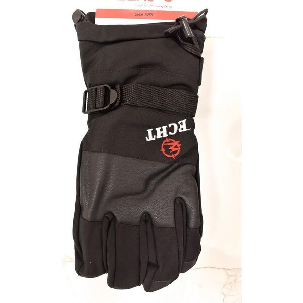 Pánske čierne lyžiarske rukavice ECHT SEMERING L-XL-2XL 37410837