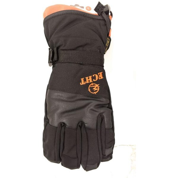 Pánske čierne lyžiarske rukavice ECHT SEMERING L-XL-2XL 37410839