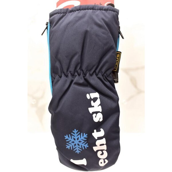Detské modré bezpalcové rukavice ECHT SKI XS-S-M 37410843