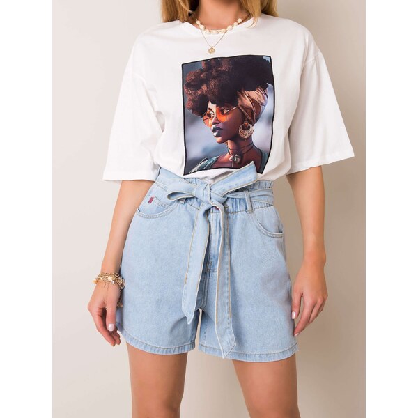 Fashionhunters Light blue shorts Ezra SUBLEVEL 64768609