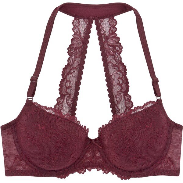 LASCANA Podprsenka tmavočervená 54238088