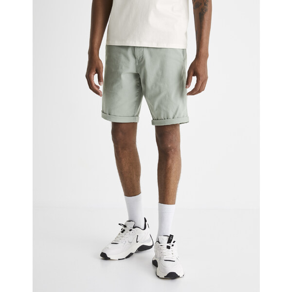 Kraťasy pre mužov Celio - svetlozelená 51031873