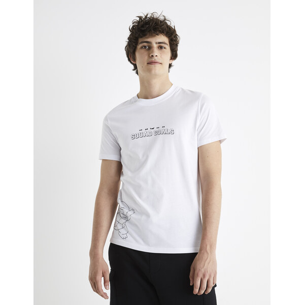 Biele tričko Celio Pokémon Squad Goals 67008443