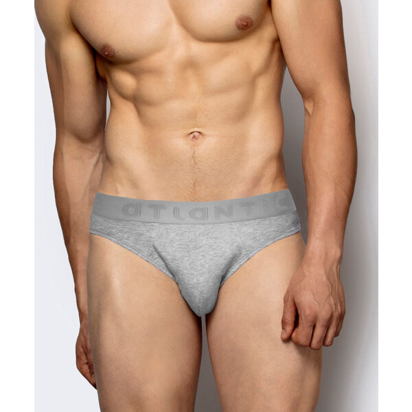 Mens Bamboo Briefs ATLANTIC 2Pack - gray 50521026
