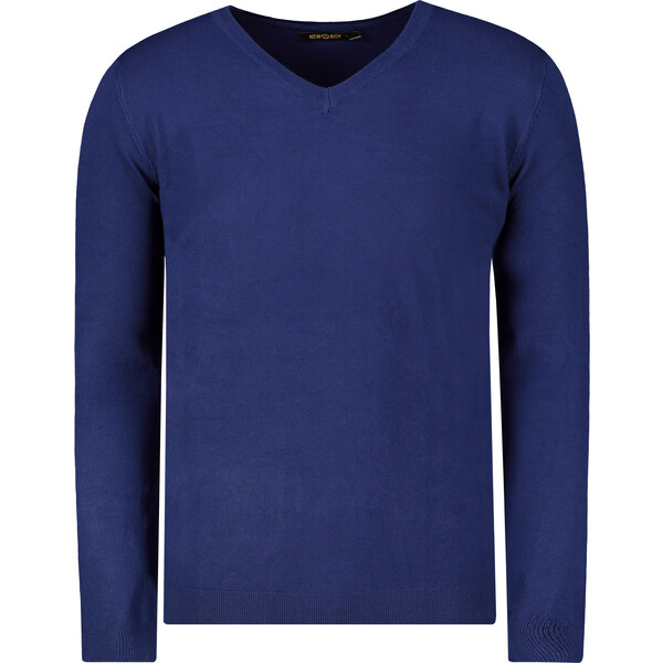 Sweter męski niebieski Dstreet 57624801