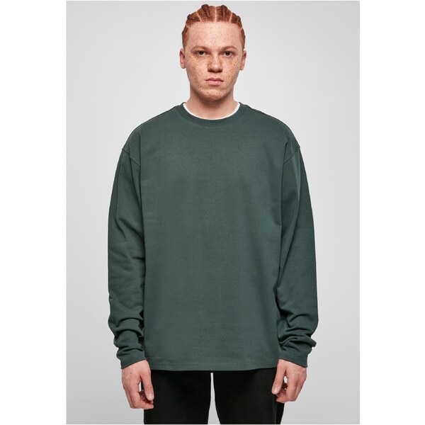 Urban Classics Ultra Heavy Oversized Long Sleeve Green Bottle 50604255